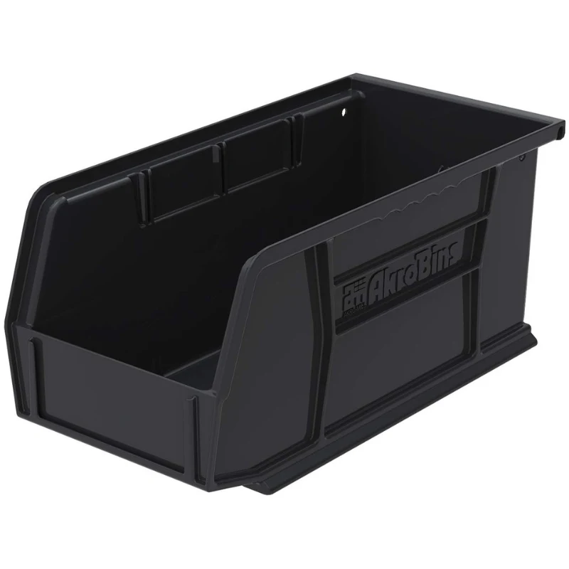 Black Storage Bins