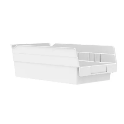 Shelf Bin 30130WHITE, 11.63"x6.63"x4"