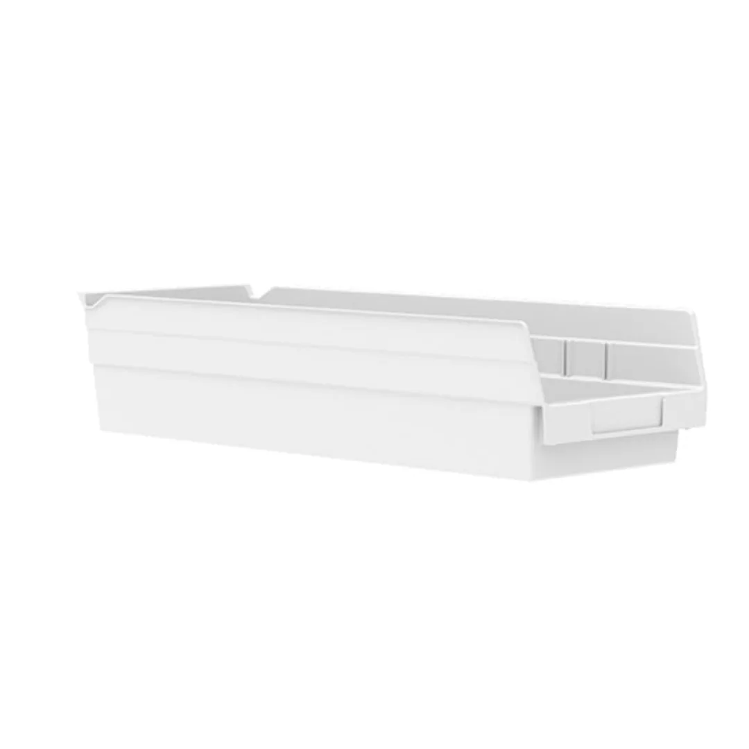 Akro-Mils 30138WHITE Shelf Bin