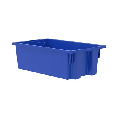 Nest & Stack Tote 35180BLUE, 18"x11"x6"
