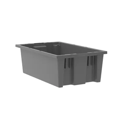 Nest & Stack Tote 35180GREY, 18"x11"x6"