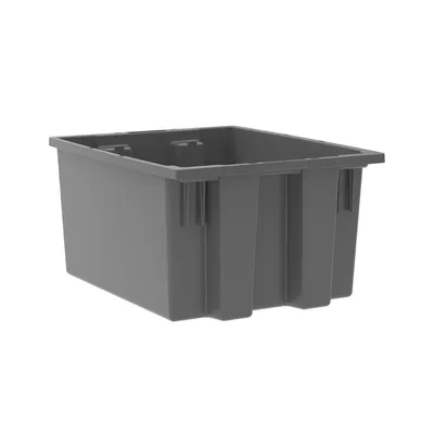 Nest & Stack Tote 35190GREY, 19.5"x15.5"x10"