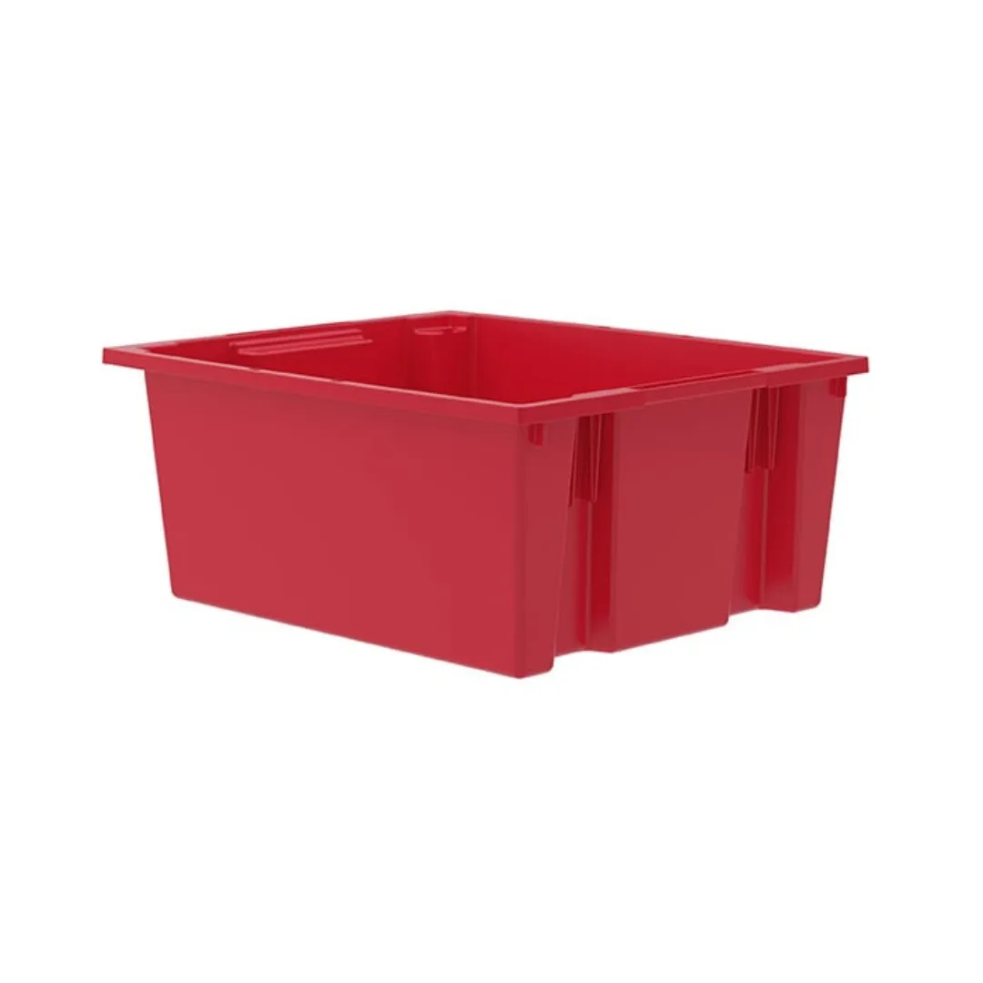 Akro-Mils 35225RED Nest & Stack Tote