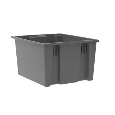 Nest & Stack Tote 35230GREY, 23.5"x19.5"x13"