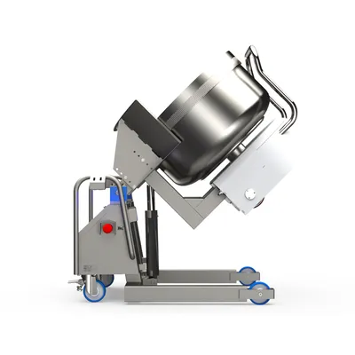 Premier Handling Stainless Steel Mix Bowl Tipper Side