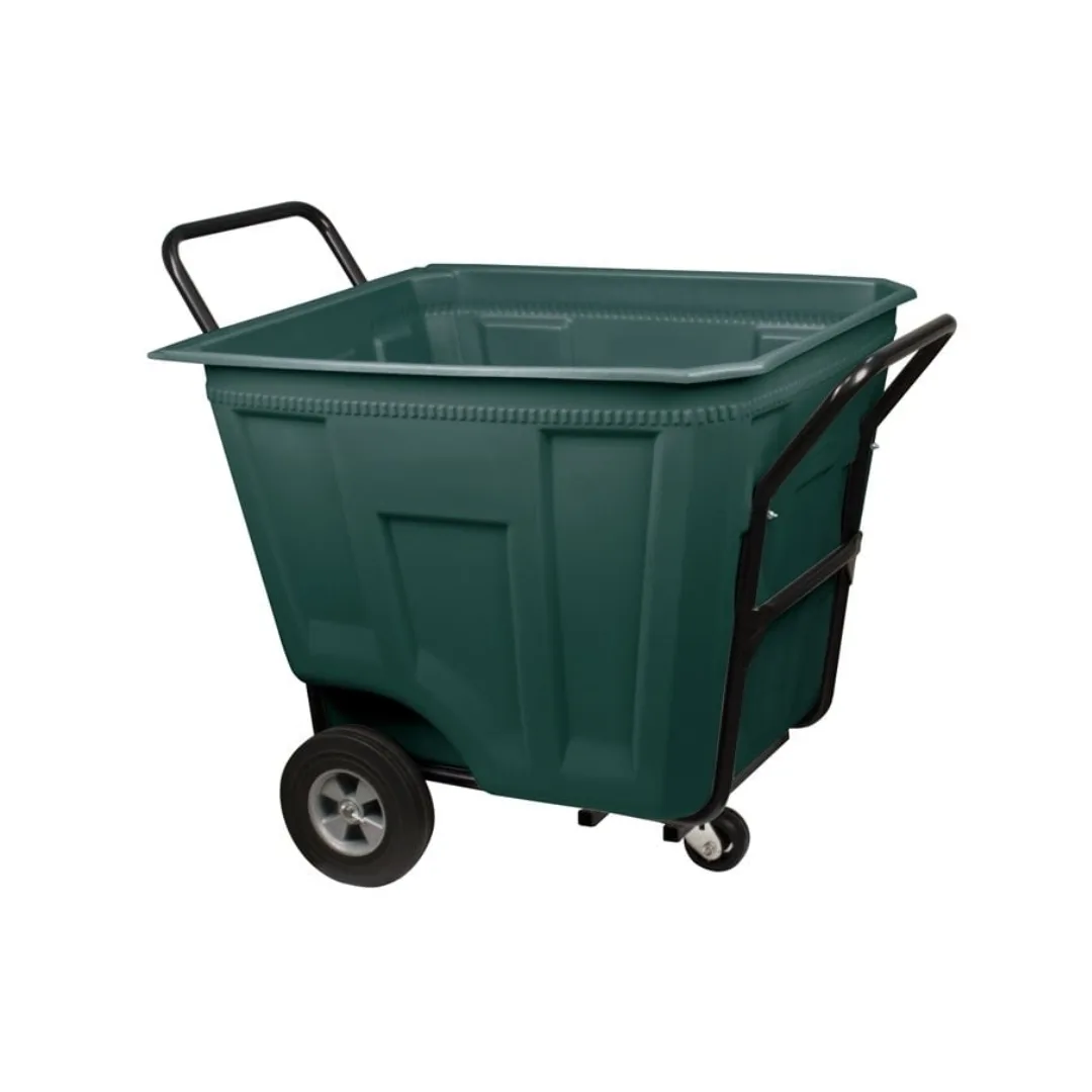Heavy-Duty 90 Gallon Akro-Cart 76590GREEN, 30.5"x47"x39.5"