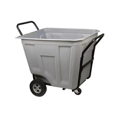 Heavy-Duty 90 Gallon Akro-Cart 76590GREY, 30.5"x47"x39.5"