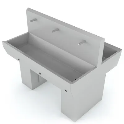 Elpress Double Wash Basins Sensor Operated 3 Tap Unit