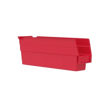 Shelf Bin 30110RED, 11.63"x2.75"x4