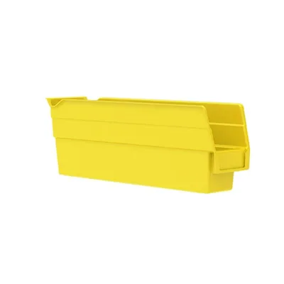 Shelf Bin 30110YELLOW, 11.63"x2.75"x4"