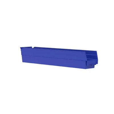Shelf Bin 30124BLUE, 23.63"x4.13"x4"