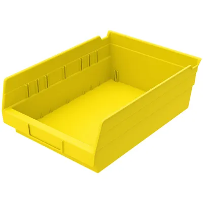 Shelf Bin 30150YELLOW, 11.63"x8.38"x4"