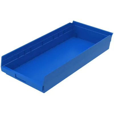 Shelf Bin 30174BLUE, 23.63"x11.13"x4"