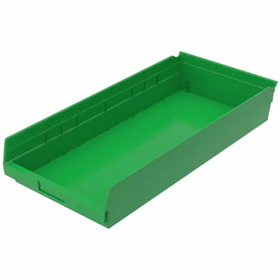 Shelf Bin 30174GREEN, 23.63"x11.13"x4"