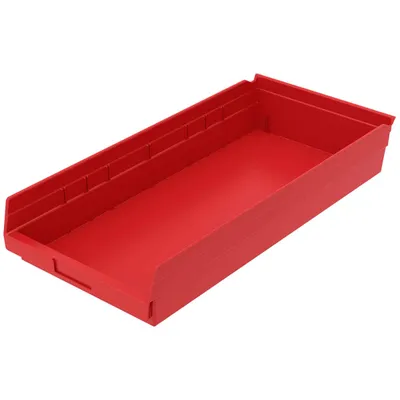 Shelf Bin 30174RED, 23.63"x11.13"x4"