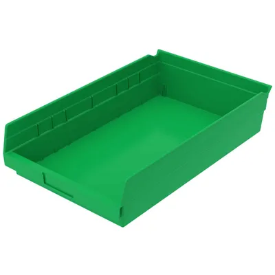 Shelf Bin 30178GREEN, 17.88"x11.13"x4"