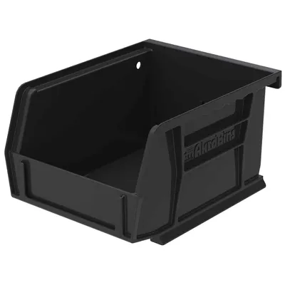 AkroBins Plastic Storage Bin 30210BLACK, 5.38"x4.13"x3"