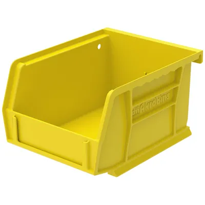 AkroBins Plastic Storage Bin 30210YELLOW, 5.38"x4.13"x3"