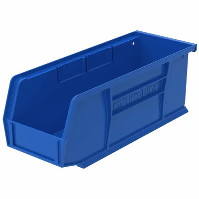 AkroBins Plastic Storage Bin 30224BLUE, 10.88"x4.13"x4"