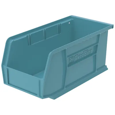AkroBins Plastic Storage Bin 30230LTBLU, 10.88"x5.5"x5"