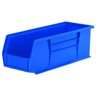 AkroBins Plastic Storage Bin 30234BLUE, 14.75"x5.5"x5"