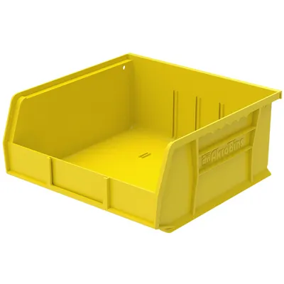 AkroBins Plastic Storage Bin 30235YELLOW, 10.88"x11"x5"