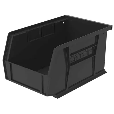 AkroBins Plastic Storage Bin 30237BLACK, 19.25"x6"x5"