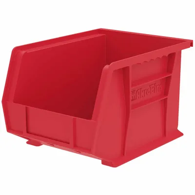 AkroBins Plastic Storage Bin 30239RED, 10.75"x8.13"x7"