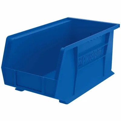 AkroBins Plastic Storage Bin 30240BLUE, 14.75"x8.13"x7"