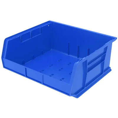 AkroBins Plastic Storage Bin 30250BLUE, 14.75"x16.5"x7"