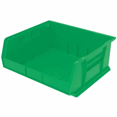 AkroBins Plastic Storage Bin 30250GREEN, 14.75"x16.5"x7"