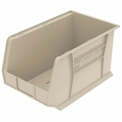 AkroBins Plastic Storage Bin 30260STONE, 18"x11"x10"