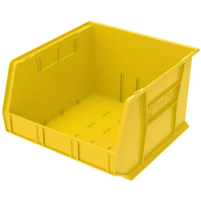 AkroBins Plastic Storage Bin 30270YELLO, 18"x16.5"x11"