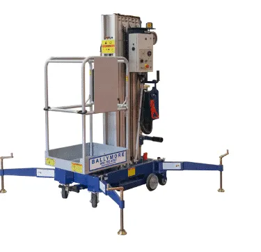 Ballymore BMVL-30 platform lift shown from an alternate angle