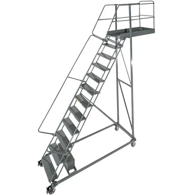 Ballymore CL-13-28 13-Step Heavy-Duty Steel Rolling Cantilever Ladder