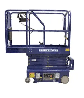 Ballymore DMSL-10 platform lift shown from an alternate angle