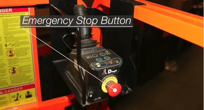 Ballymore DMSL-19 platform lift shown from an alternate angle