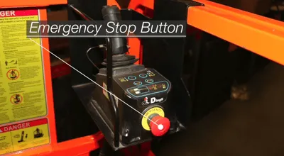 Ballymore DSL-40 platform lift shown from an alternate angle