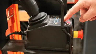 Ballymore DSL-45 platform lift shown from an alternate angle