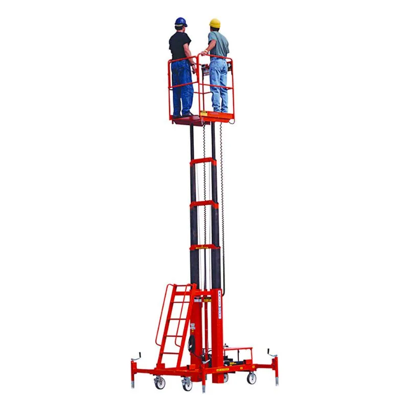 Ballymore MR-15-AC 500 lb. Two-Person Battery-Powered Hydraulic Telescoping Maintenance Lift