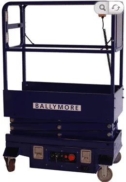 Ballymore MSL-10 platform lift shown from an alternate angle