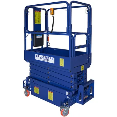Ballymore MSL-10 platform lift shown from an alternate angle