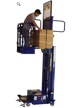 Ballymore PS-12 maintenance lift shown from an alternate angle