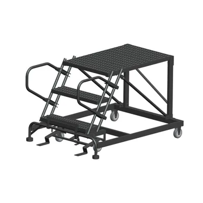 Ballymore SNR3-3636 3-Step Heavy-Duty Steel Mobile Work Platform