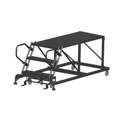 Ballymore SNR3-3672 3-Step Heavy-Duty Steel Mobile Work Platform