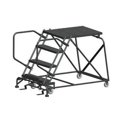 Ballymore SNR4-3636 4-Step Heavy-Duty Steel Mobile Work Platform