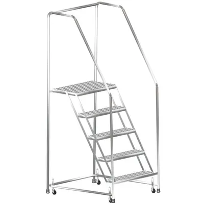 Ballymore SS624 6-Step Stainless Steel Rolling Ladder