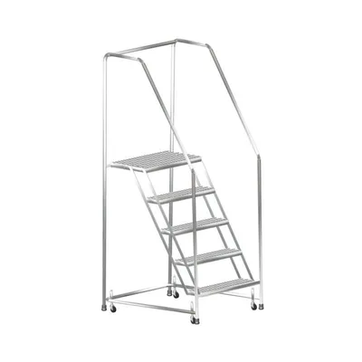 Ballymore SS730 7-Step Stainless Steel Rolling Ladder