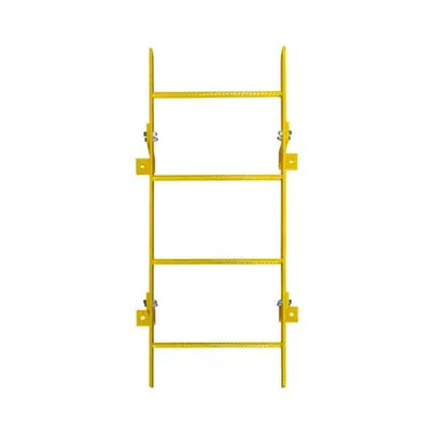 Ballymore WLFS0108-Y 8-Rung Yellow Steel Fixed Safety Ladder