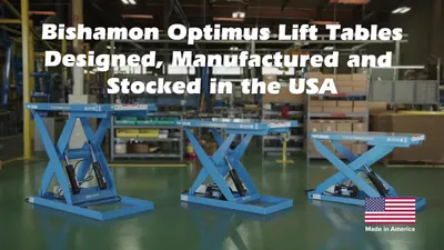 Bishamon Lift Tables Manufactured In The United States